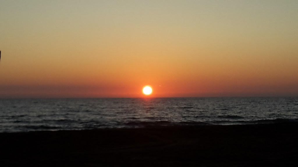 Sonnenuntergang in der Umgebung
