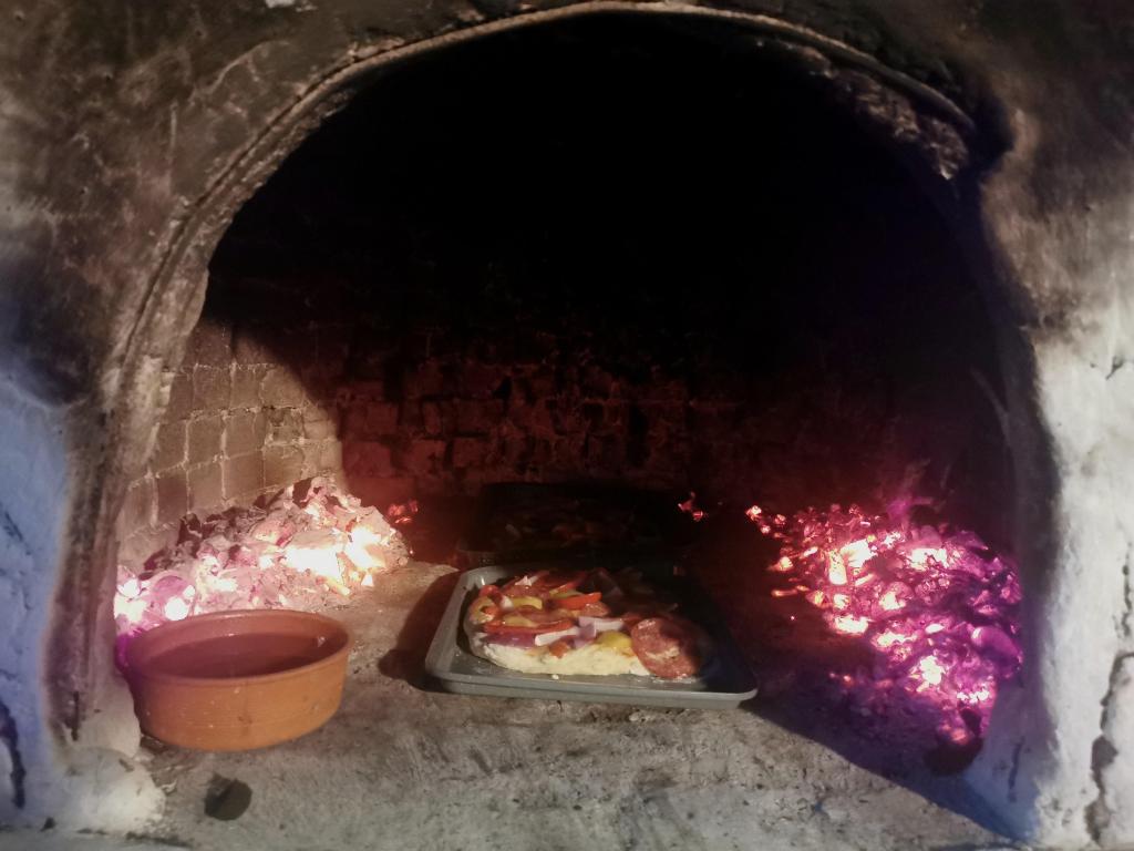 Traditioneller Pizzaofen