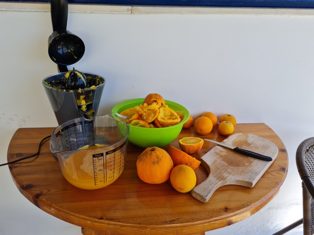 Frische Orangen